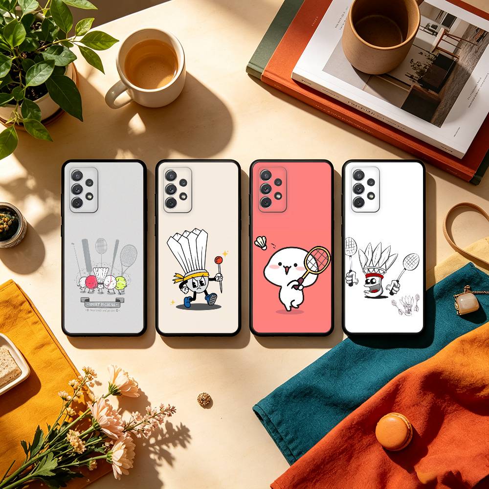 Badminton Logo - S-Sport B-Badminton Illustration Phone Case For