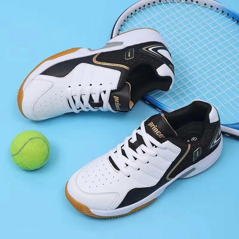 Badminton Game - Professional Men Women Leather Badminton shoes