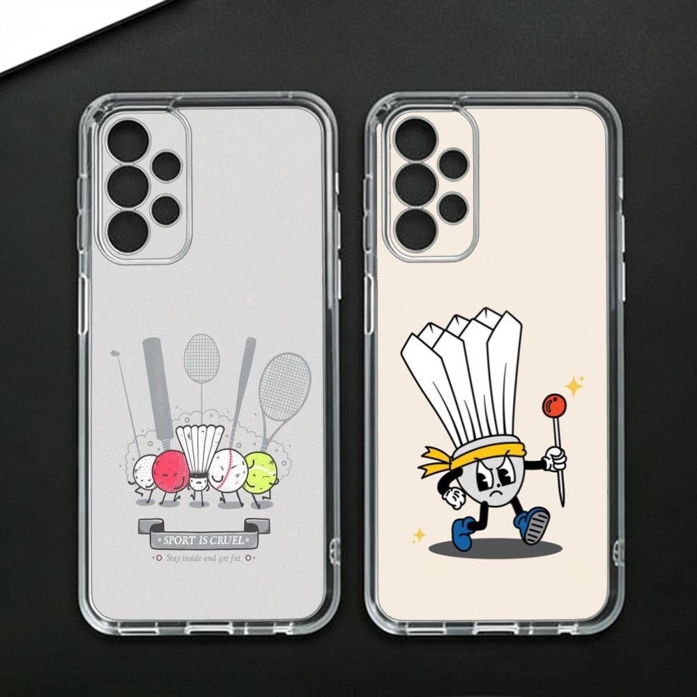 Badminton Logo - S-Sport B-Badminton Illustration Phone Case For