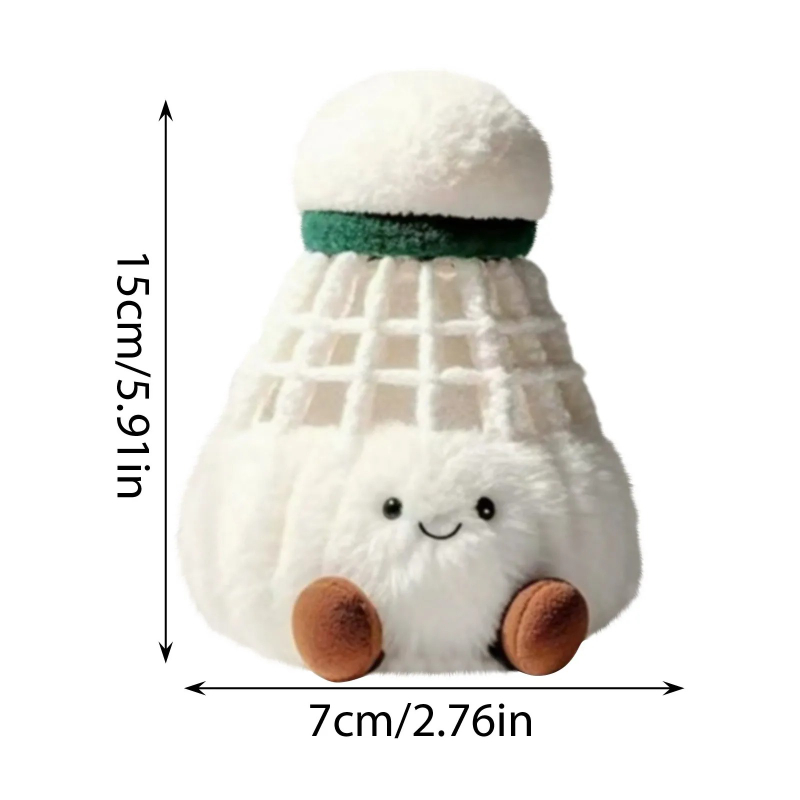 Badminton Plush Pendant Cute K - Badminton Denmark ulasan dan harga
