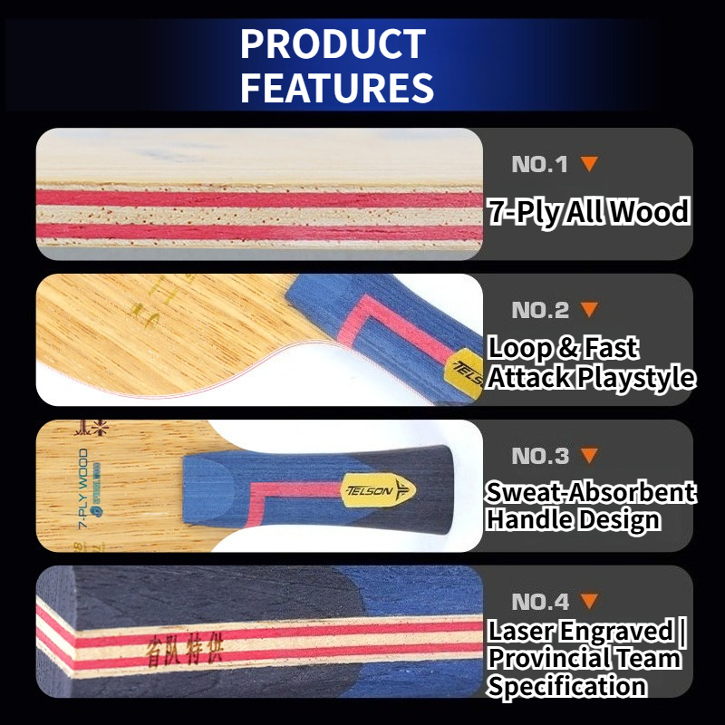 LOKI Telson Jifeng 7 Max Table - Badminton Background ulasan dan harga