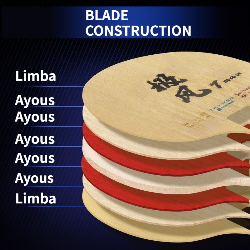 LOKI Telson Jifeng 7 Max Table - Badminton Background ulasan dan harga