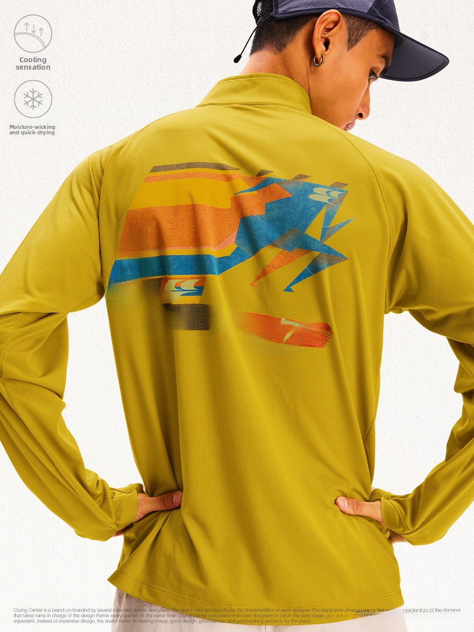 CryingCenter Mesh Quick Dry Lo - Badminton Logo ulasan dan harga