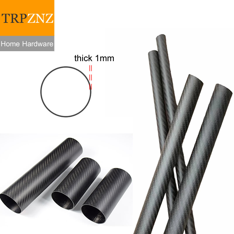 3K Carbon Fiber Tube Pipe Corr - Badminton Background ulasan dan harga