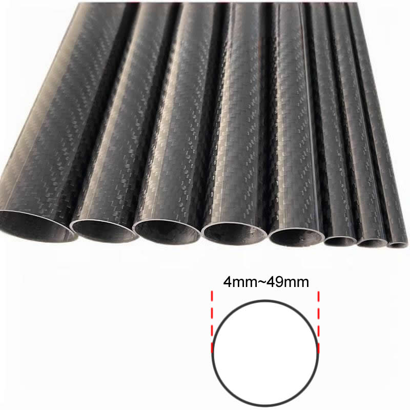 3K Carbon Fiber Tube Pipe Corr - Badminton Background ulasan dan harga