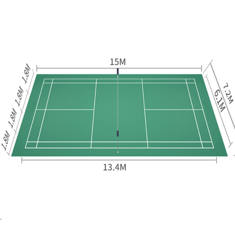 Beable Standard 5.0mm PVC Badm - Badminton Logo ulasan dan harga