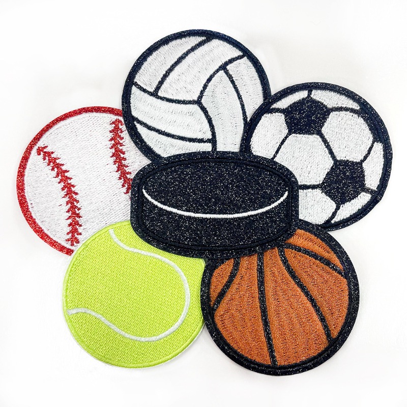 Glitter Sports Baseball Soccer - Badminton Logo ulasan dan harga